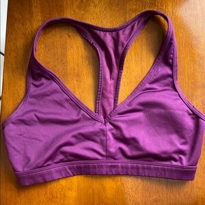 Victoria's Secret Purple Racerback Sports Bra